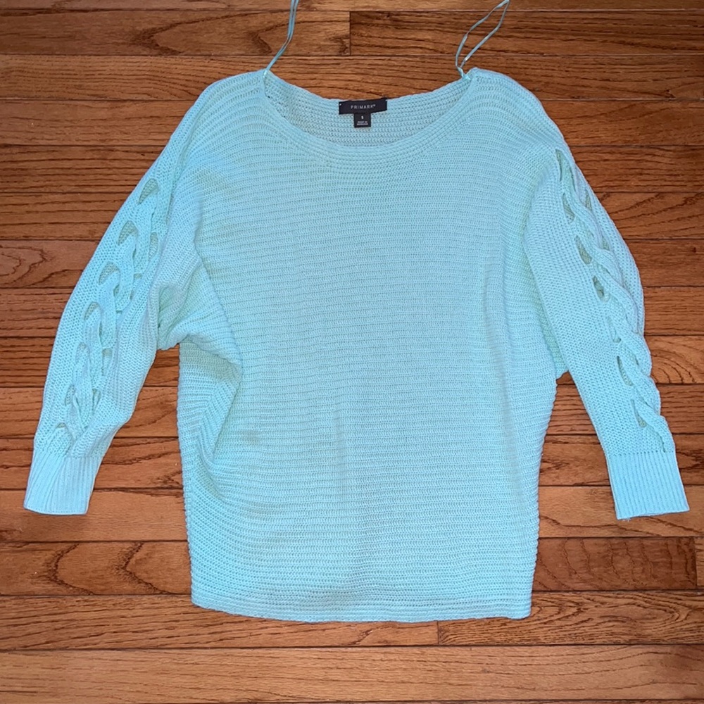 Mint color sweater